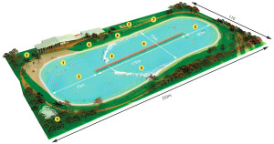 Wavegarden - nákres